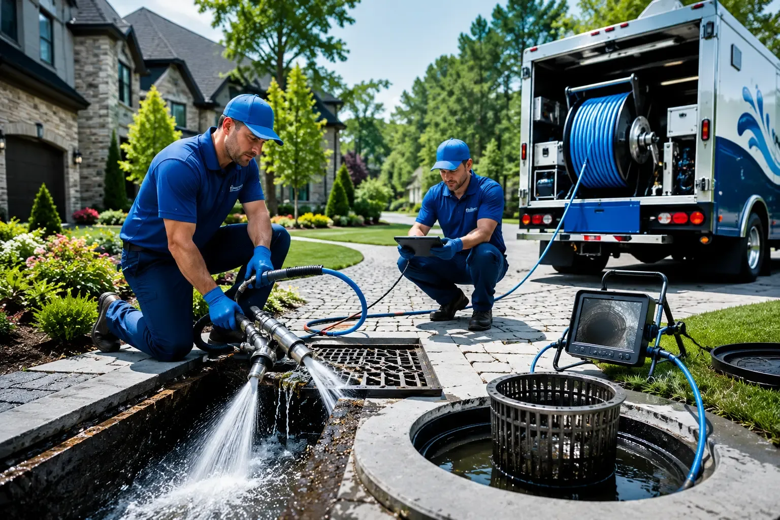 Local outdoor drain cleaning professionals in Schaumburg, IL